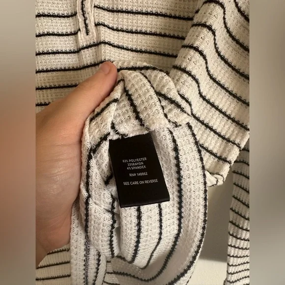 Torrid Waffle Snap Henley Long Sleeve Shirt - Picture 7 of 8